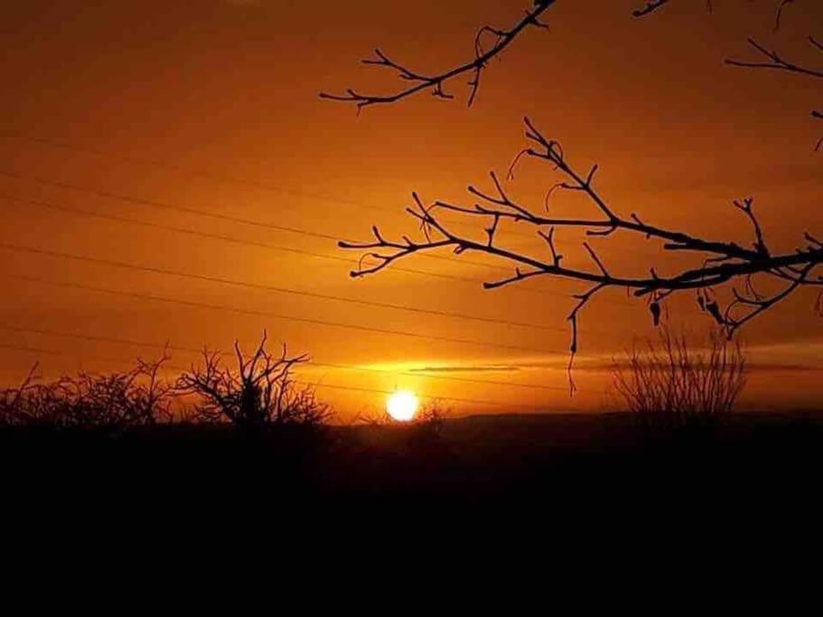 Romantic Shepherds Hut With Stunning Sunsets Hollingbourne ภายนอก รูปภาพ